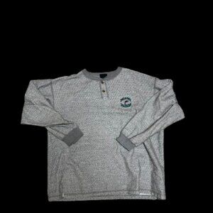 Miami Dolphins 70's Style Terry Cloth Sweatshirt